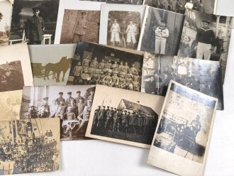 Kaiserreich und 1. Weltkrieg, 50 originale Fotos, meist im Ansichtskartenformat
