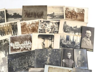 Kaiserreich und 1. Weltkrieg, 50 originale Fotos, meist im Ansichtskartenformat