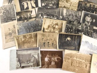 Kaiserreich und 1. Weltkrieg, 50 originale Fotos, meist im Ansichtskartenformat