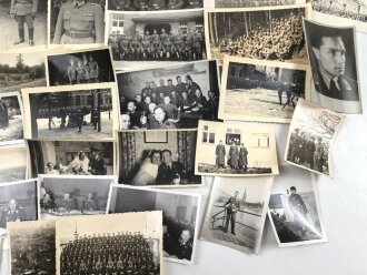 Konvolut 50 originale Fotos aus unterschiedlichen Nachlässen, meist Wehrmacht