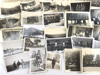 Konvolut 50 originale Fotos aus unterschiedlichen Nachlässen, meist Wehrmacht