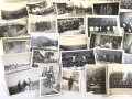 Konvolut 50 originale Fotos aus unterschiedlichen Nachlässen, meist Wehrmacht