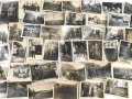 Konvolut 50 originale Fotos aus unterschiedlichen Nachlässen, meist Wehrmacht