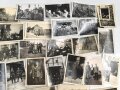 Konvolut 50 originale Fotos aus unterschiedlichen Nachlässen, meist Wehrmacht