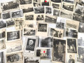 Konvolut 50 originale Fotos aus unterschiedlichen Nachlässen, meist Wehrmacht