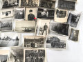 Konvolut 50 originale Fotos aus unterschiedlichen Nachlässen, meist Wehrmacht