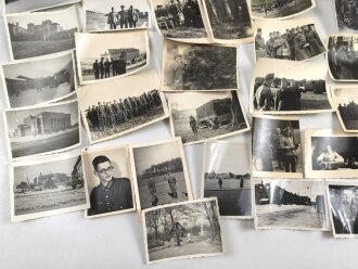 Konvolut 50 originale Fotos aus unterschiedlichen Nachlässen, meist Wehrmacht