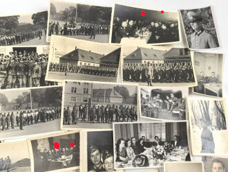 Konvolut 50 originale Fotos aus unterschiedlichen Nachlässen, meist Wehrmacht