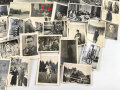 Konvolut 50 originale Fotos aus unterschiedlichen Nachlässen, meist Wehrmacht