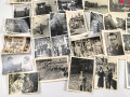 Konvolut 50 originale Fotos aus unterschiedlichen Nachlässen, meist Wehrmacht