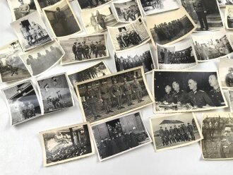 Konvolut 50 originale Fotos aus unterschiedlichen Nachlässen, meist Wehrmacht