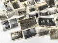 Konvolut 50 originale Fotos aus unterschiedlichen Nachlässen, meist Wehrmacht