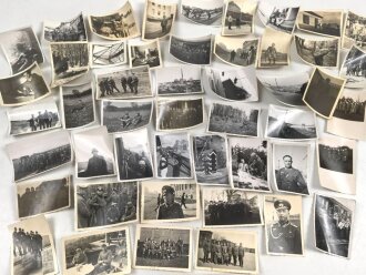 Konvolut 50 originale Fotos aus unterschiedlichen Nachlässen, meist Wehrmacht