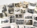 Konvolut 50 originale Fotos aus unterschiedlichen Nachlässen, meist Wehrmacht