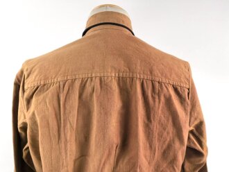 Dienstbluse für einen Angehörigen der SA. schwarze Kragenkordel, Etikett verwaschen