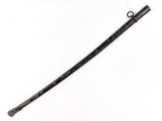 Scheide für einen Säbel III.Reich. Originallack, ungereinigtes Stück, Gesamtlänge 80,2cm