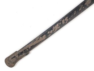 Scheide für einen Säbel III.Reich. Originallack, ungereinigtes Stück, Gesamtlänge 80,2cm