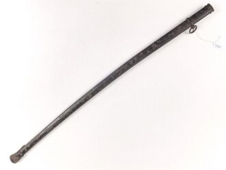 Scheide für einen Säbel III.Reich. Originallack, ungereinigtes Stück, Gesamtlänge 80,2cm