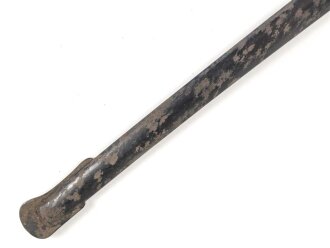 Scheide für einen Säbel III.Reich. Originallack, ungereinigtes Stück, Gesamtlänge 80,2cm