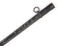 Scheide für einen Säbel III.Reich. Originallack, ungereinigtes Stück, Gesamtlänge 80,2cm