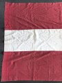 Österreich Fahne, mit hoher wahrscheinlichkeit aus den 1930iger Jahren, stammt aus einem alten Bestand mit vielen Hakenkreuzfahnen und Teilen davon. Maße 110 x 160cm