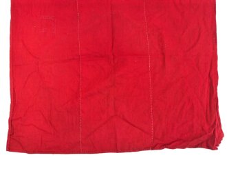 Österreich Fahne, mit hoher wahrscheinlichkeit aus den 1930iger Jahren, stammt aus einem alten Bestand mit vielen Hakenkreuzfahnen und Teilen davon. Maße 55 x 60cm