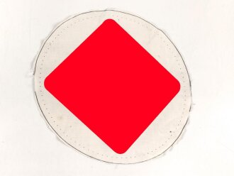 Mittelteil einer Hakenkreuzfahne, das Hakenkreuz...
