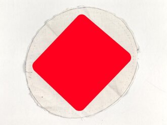 Mittelteil einer Hakenkreuzfahne, das Hakenkreuz...