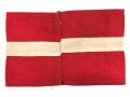 Armbinde für Angehörige der Hitlerjugend, deutlich getragenes Stück