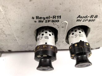 Funk Horch Empfänger Eb, Fu.H.Eb. datiert 1941. Seltenes Gerät, Originallack, Funktion nicht geprüft.