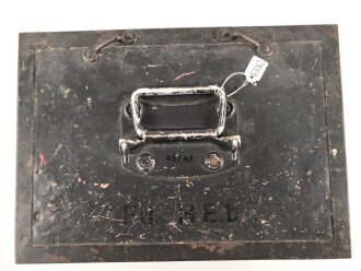 Funk Horch Empfänger Eb, Fu.H.Eb. datiert 1941. Seltenes Gerät, Originallack, Funktion nicht geprüft.