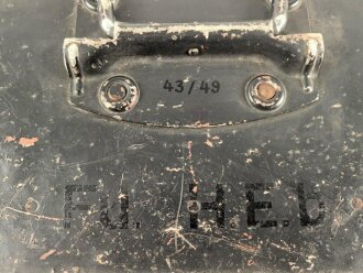 Funk Horch Empfänger Eb, Fu.H.Eb. datiert 1941. Seltenes Gerät, Originallack, Funktion nicht geprüft.