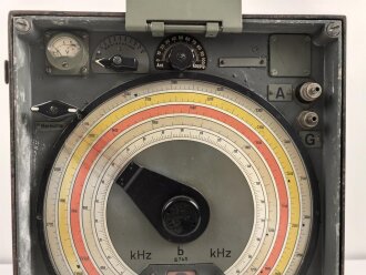 Funk Horch Empfänger Eb, Fu.H.Eb. datiert 1941. Seltenes Gerät, Originallack, Funktion nicht geprüft.