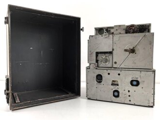 Funk Horch Empfänger Eb, Fu.H.Eb. datiert 1941. Seltenes Gerät, Originallack, Funktion nicht geprüft.