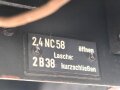 Lauschempfänger 40 , LE40 der Wehrmacht. Gerät Nummer 2818, datiert 1942. Originallack, Funktion nicht geprüft. verwendet um Fernsprechverbindungen abzuhören