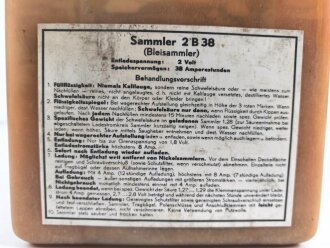 Sammler 2B38 der Wehrmacht . Datiert 1943, Vollständig leer, dennoch KEIN VERSAND NACH ÜBERSEE