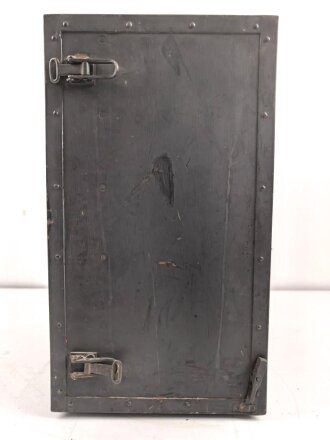 Funk Horch Empfänger a, Fu.H.a. Gerät Nummer 337, datiert 1942. Originallack, Funktion nicht geprüft.