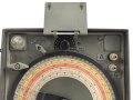 Funk Horch Empfänger a, Fu.H.a. Gerät Nummer 337, datiert 1942. Originallack, Funktion nicht geprüft.