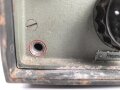 Funk Horch Empfänger a, Fu.H.a. Gerät Nummer 337, datiert 1942. Originallack, Funktion nicht geprüft.