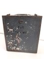 Transportkasten "Fu 6 ( Vorrat)" Originallack, ungereinigtes Stück mit zugehörigem Gehäusedeckel, gehört ins KFZ61.