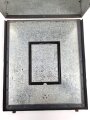 Transportkasten "Fu 6 ( Vorrat)" Originallack, ungereinigtes Stück mit zugehörigem Gehäusedeckel, gehört ins KFZ61.