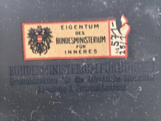 Morse Schreiber 5 Wehrmacht ( M.S. 5 ) Hersteller Rudolf Hell. Original lackiertes Gerät in sehr gutem Gesamtzustand, Funktion nicht geprüft. Nach dem Krieg weiterbenutzt