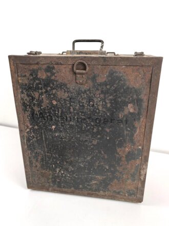 Transportkasten "Fu 5 ( Vorrat)" Originallack,...