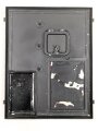 Gehäusedeckel zum Zubehörtornister für Tornisterfunkgerät b1 der Wehrmacht. Ungereinigtes Stück ,Originallack ?