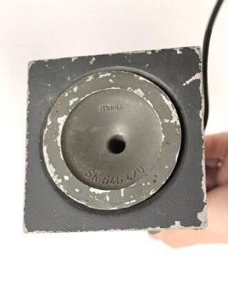 Antenne zum Tornisterfunkgerät b1 der Wehrmacht. Vollständig, in der seltenen Transporttasche. Originallack