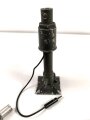 Antenne zum Tornisterfunkgerät b1 der Wehrmacht. Vollständig, in der seltenen Transporttasche. Originallack