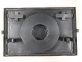 Gleichrichter a Wehrmacht datiert 1944. Gehäuse und Deckel überlackiert, Funktion nicht geprüft