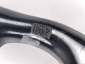 Handapparat Hap2, Hörer für Funkgeräte in vorderster Linie, kann benutzt werden ohne den Stahlhelm abzusetzen. Ungereinigtes Stück, ein Stecker fehlt, Funktion nicht geprüft