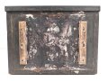 Zubehörtornister für Funk Horch Empfänger a ( Fu.H.E.b) Originallack, der Gehäusedeckel alt überlackiert