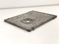 Gehäusedeckel zum Zubehörtornister für Tornisterfunkgerät b1 der Wehrmacht. Neuzeitlich überlackiert, nicht gereinigt